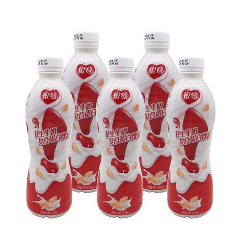 银鹭花生牛奶350ml×6瓶花生复合蛋白饮品