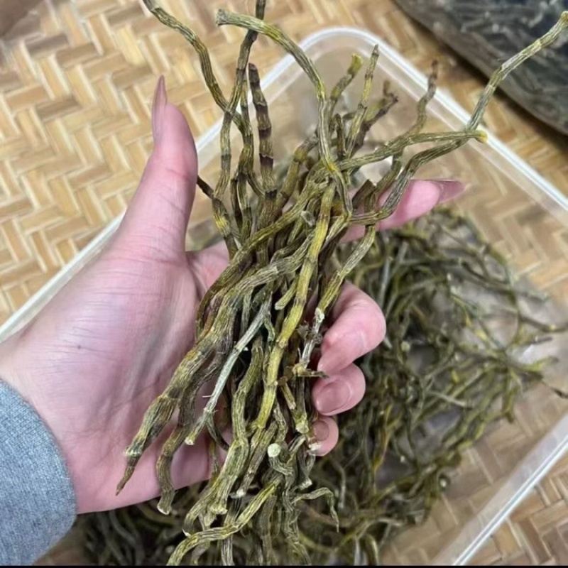 云南特级铁皮石斛干条，全化渣可磨粉，全国发货
