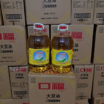 口福大豆油10LX2大豆油批发食堂商用大桶整箱桶装转基因