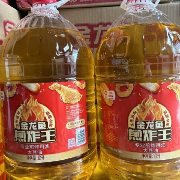 金龙鱼煎炸王10升*2桶大豆油餐饮大桶食用植物油大豆油