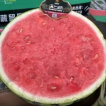 麒麟美都西瓜无籽口感甜美大量上市产地直发可视频看货