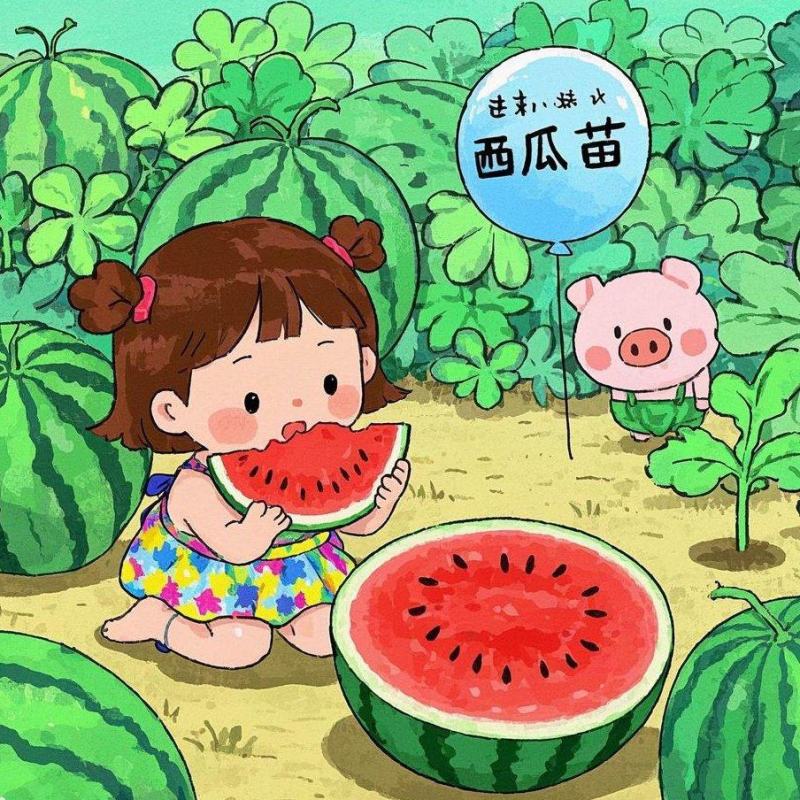 西瓜苗直播嫁接甜王8424美都红玉2K4K金城5