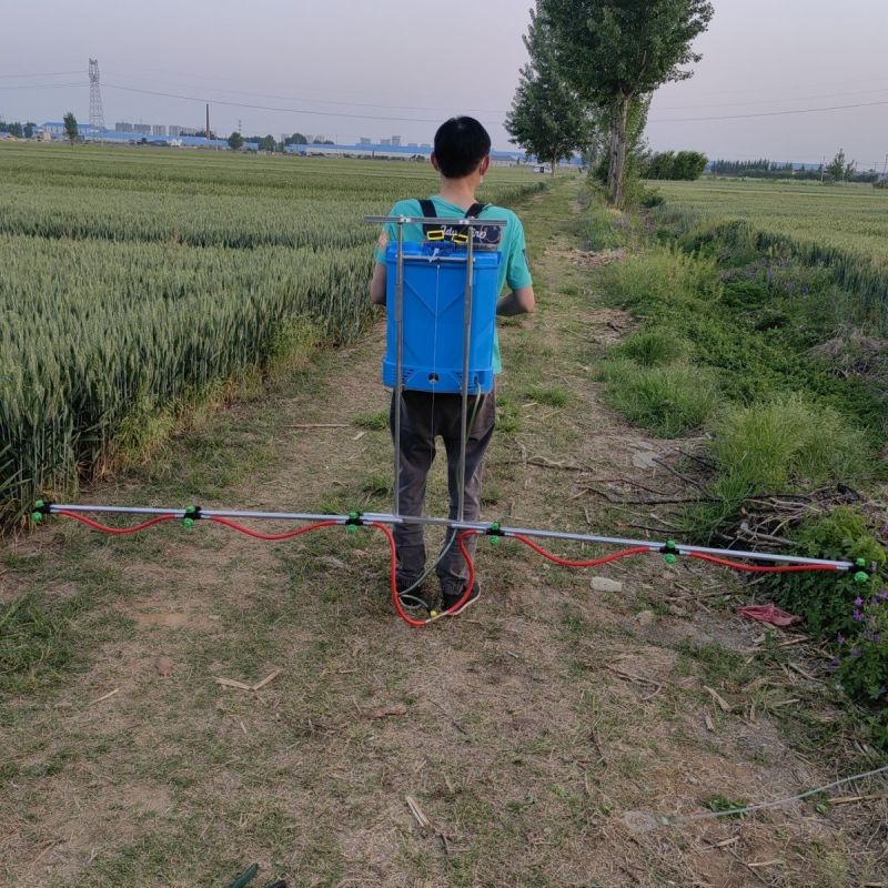 工厂直供多喷头喷雾支架电动喷雾器通用高低可调折叠自由升降