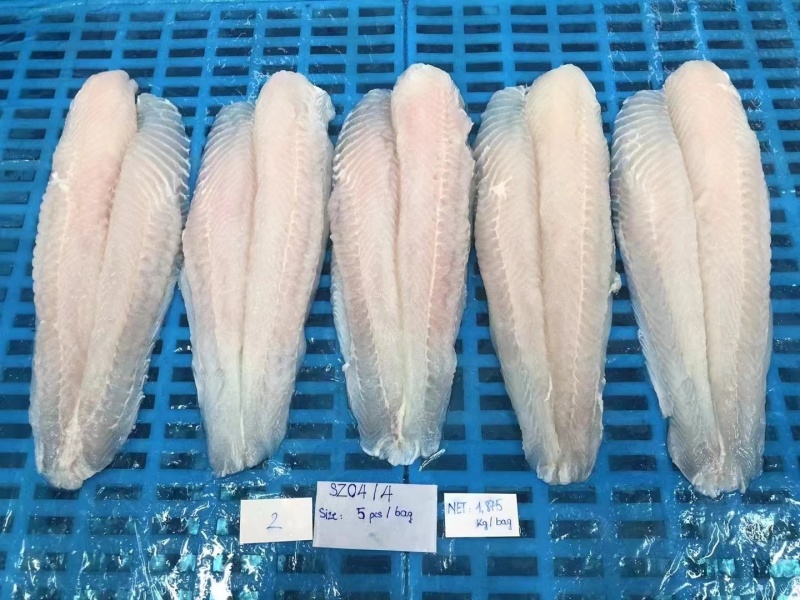 巴沙鱼柳，规格一斤一片，一箱20片，半斤一斤，40片一箱