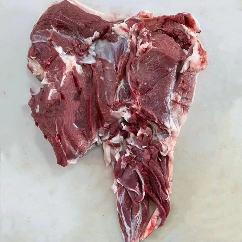 去骨羊后腿肉（瘦度高，冷鲜冷冻羔羊肉烧烤穿串烤肉食材批发
