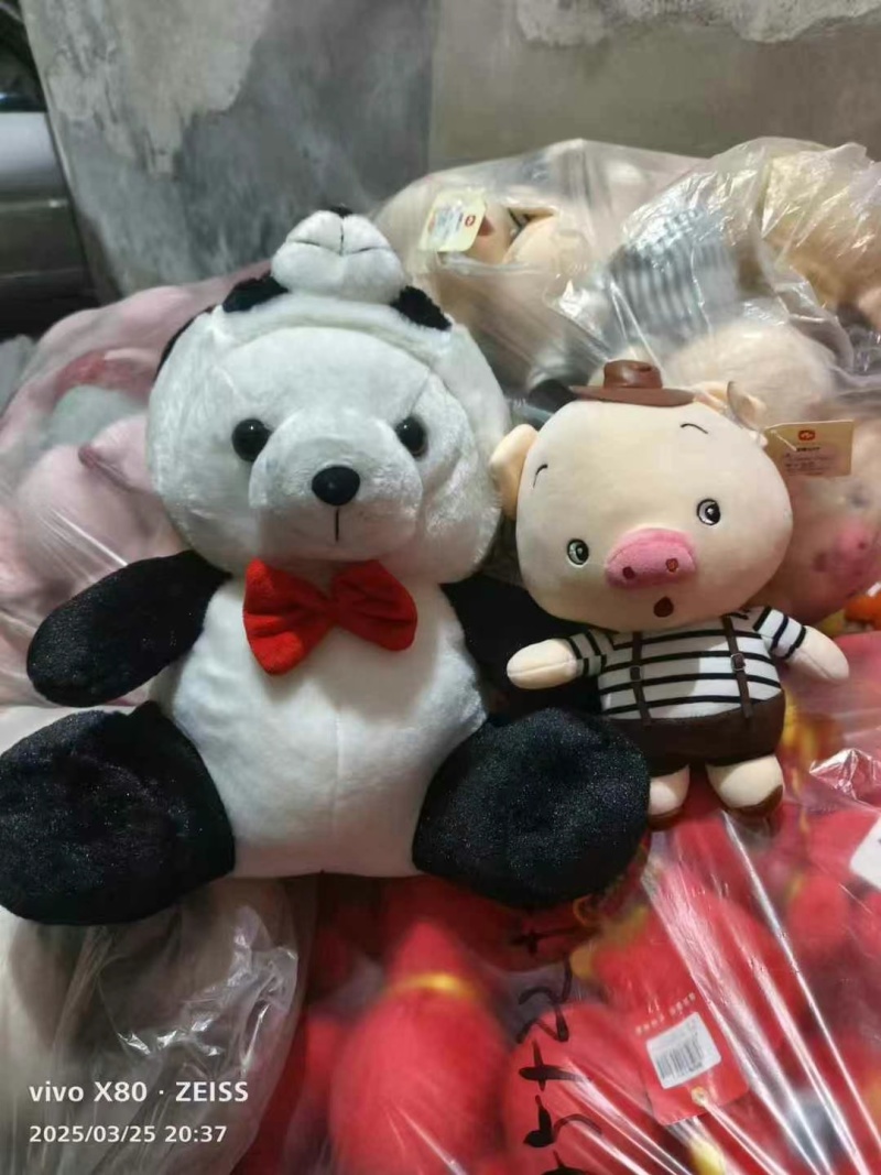 毛绒玩具娃娃3元/个