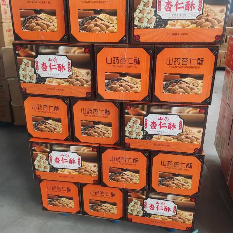 山药杏仁酥生产厂家，一手货源，品质保证欢迎采购