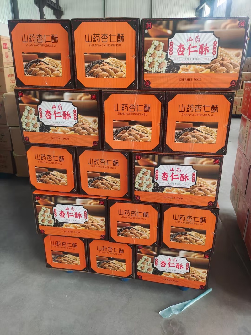山药杏仁酥生产厂家，一手货源，品质保证欢迎采购