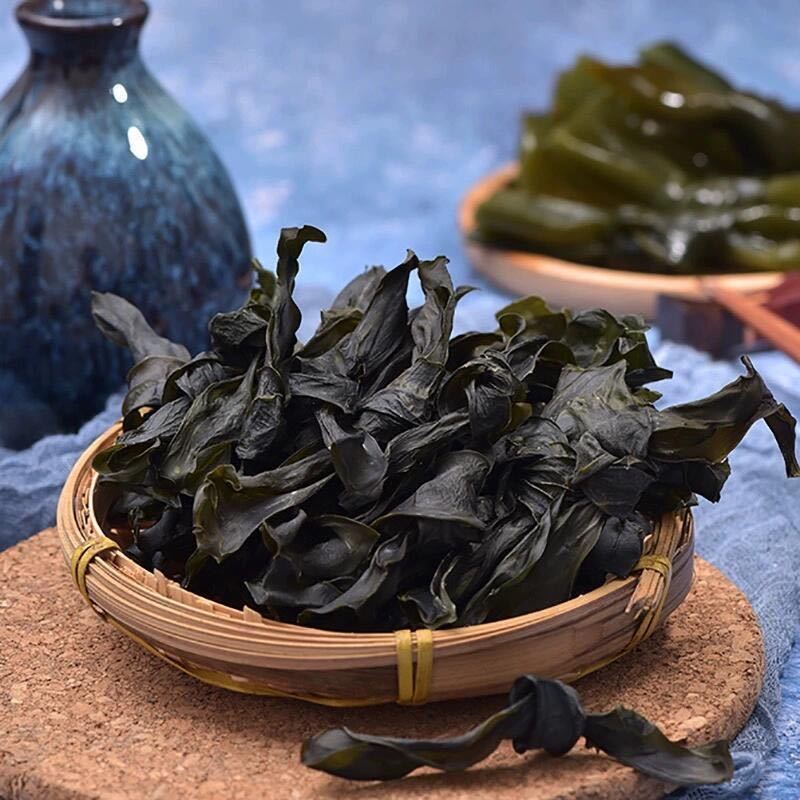 烘干海带结特厚无盐海带头茬结干货批发商用烘干海带丝炖鸡鸭肉汤