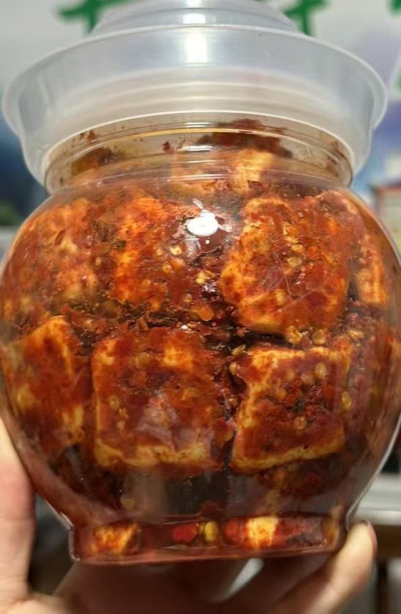 750g装姜丝无油霉豆腐美味手工食用辣酱鲜辣下饭霉豆腐
