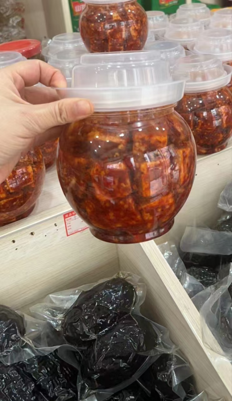 750g装姜丝无油霉豆腐美味手工食用辣酱鲜辣下饭霉豆腐