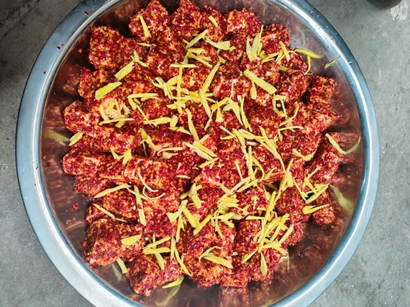 750g装姜丝无油霉豆腐美味手工食用辣酱鲜辣下饭霉豆腐