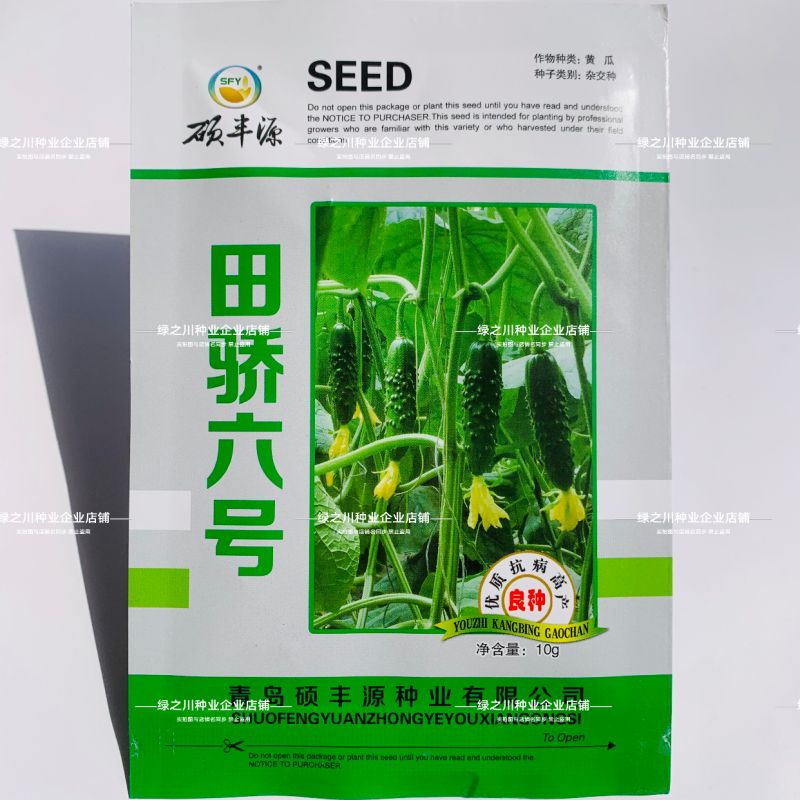 田骄六号大刺黄瓜种子脆甜清香水果黄瓜种籽强雌性抗病耐热