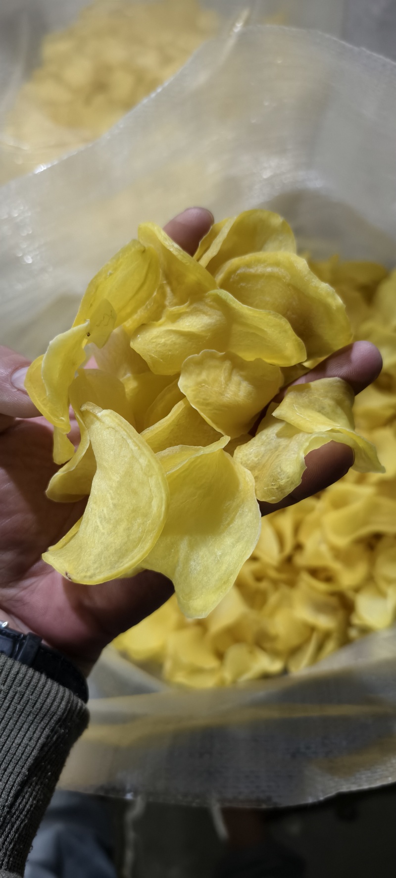 脱水土豆片自产自销、片色、大小均匀！价格实惠