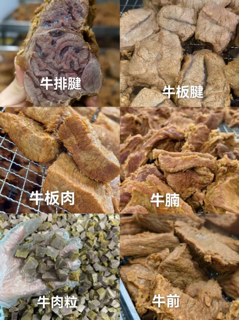 卤味熟食产品包含牛猪鸡鸭