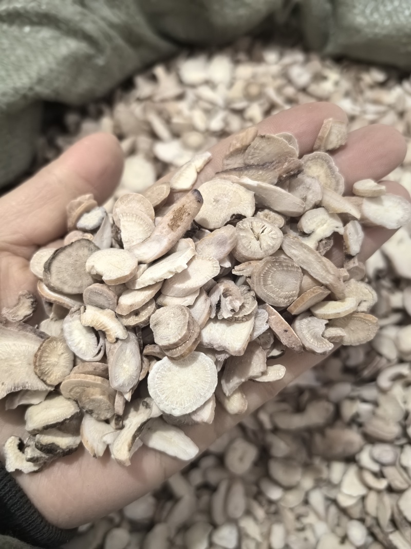 白芍无硫白芍不规则片安徽产地货源多种规格七彩百草