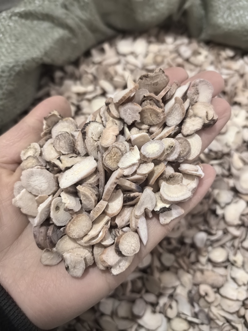 白芍无硫白芍不规则片安徽产地货源多种规格七彩百草