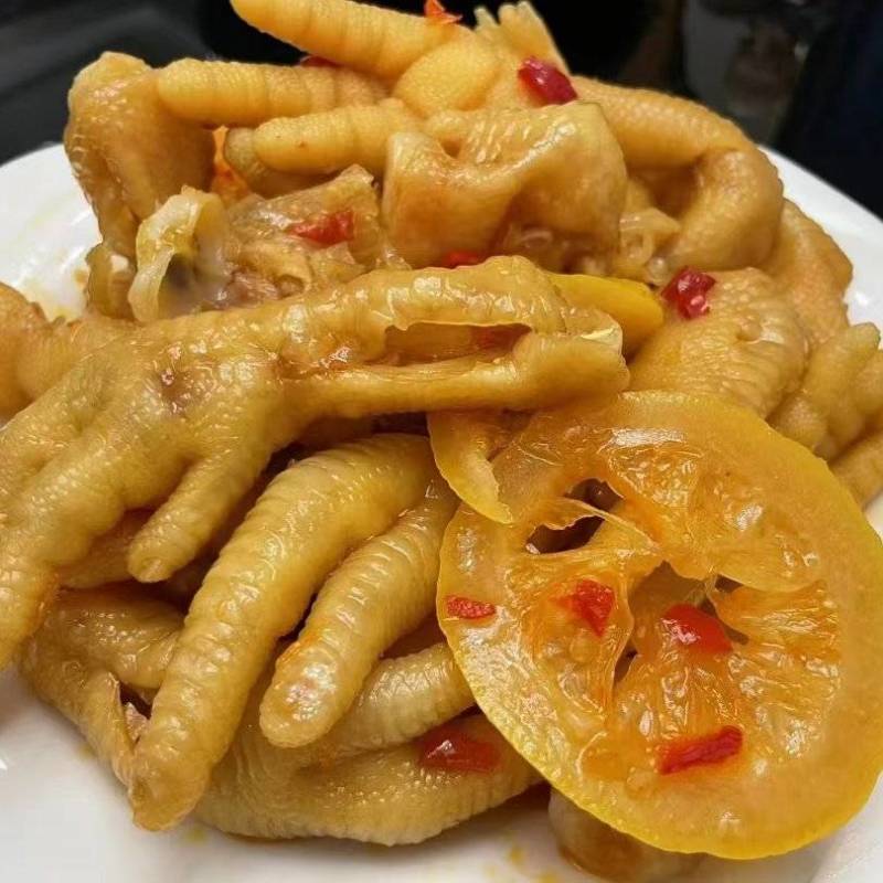 【柠檬鸡爪】半脱骨酸辣鸡爪，口味超棒，全国发货，支持定制