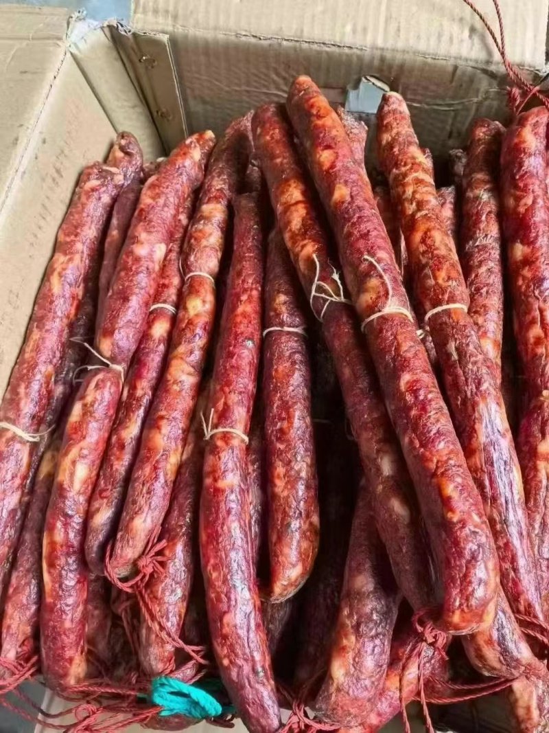纯肉香肠，一件30斤，五香麻辣广味