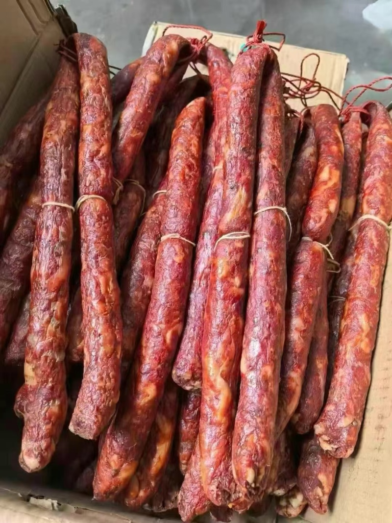 纯肉香肠，一件30斤，五香麻辣广味