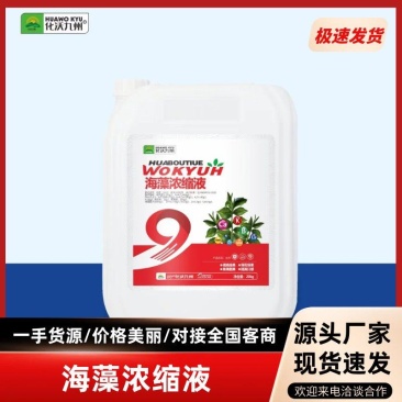 海藻浓缩液有机水溶肥料瓜果蔬菜通用冲施肥保花保果