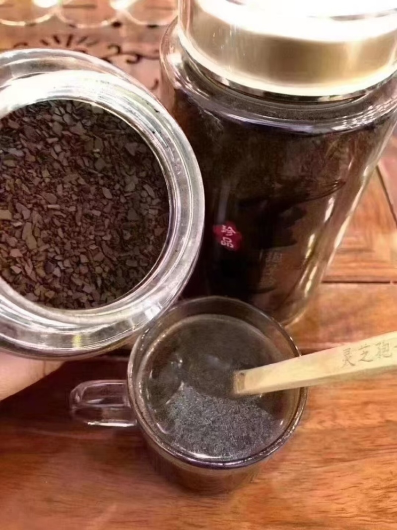 长白山灵芝孢子粉自产自销品质保证本地