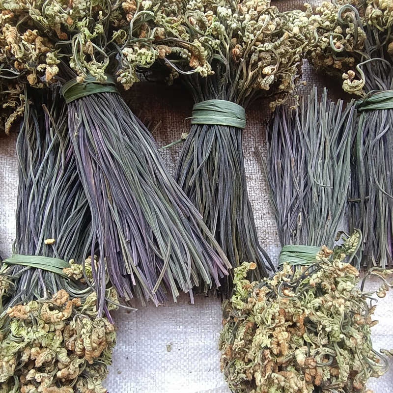 云南丘北蕨菜干甄选优质原料纯手工制作自然晾晒可追溯
