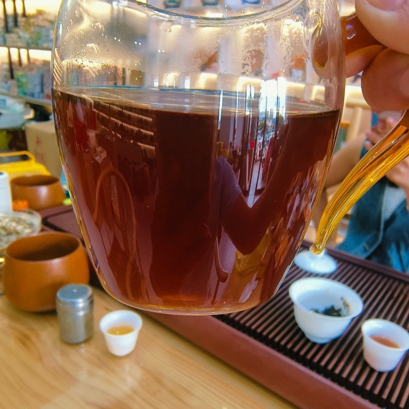 1斤桂花普洱茶宫廷熟茶叶老料醇香熟普洱熟普小饼
