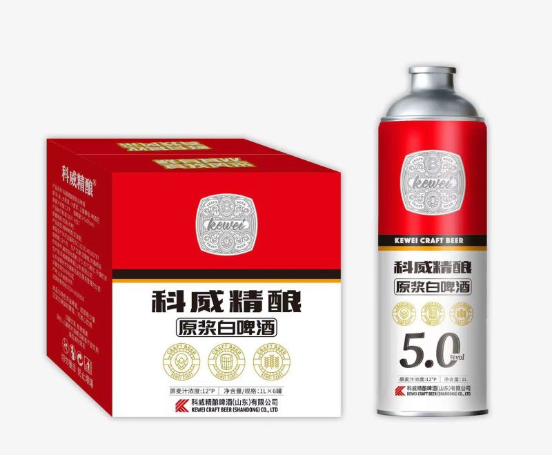 科威精酿原浆啤酒