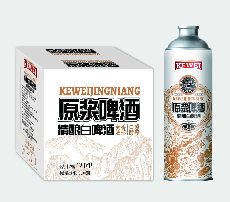 科威精酿原浆啤酒