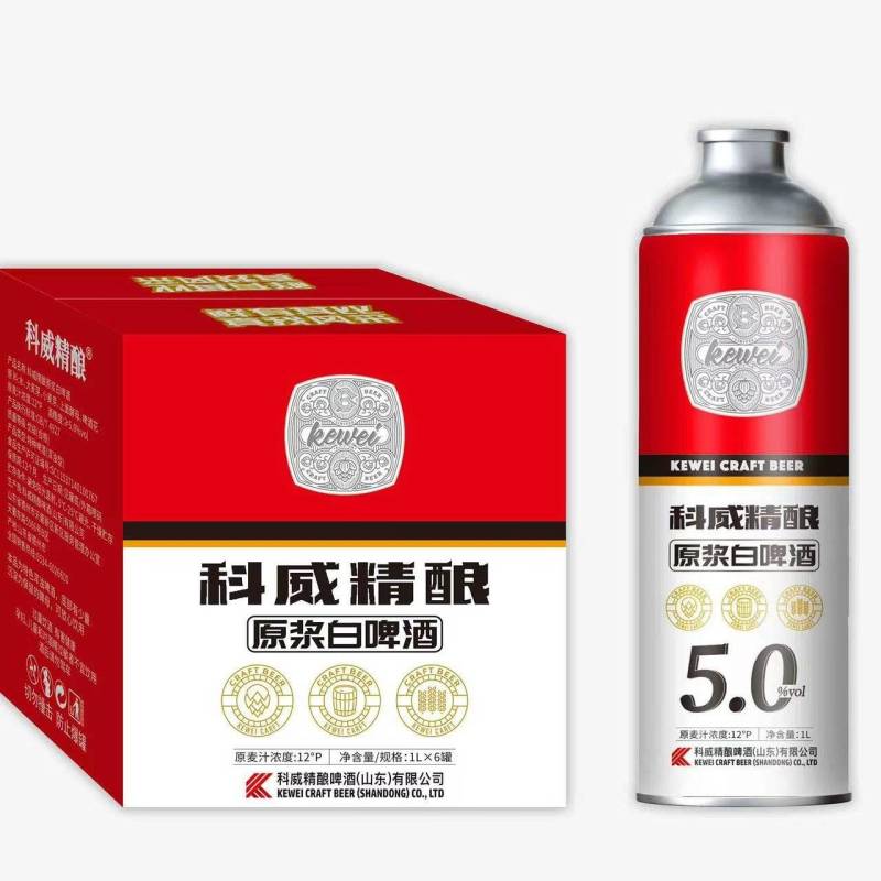 科威精酿原浆啤酒