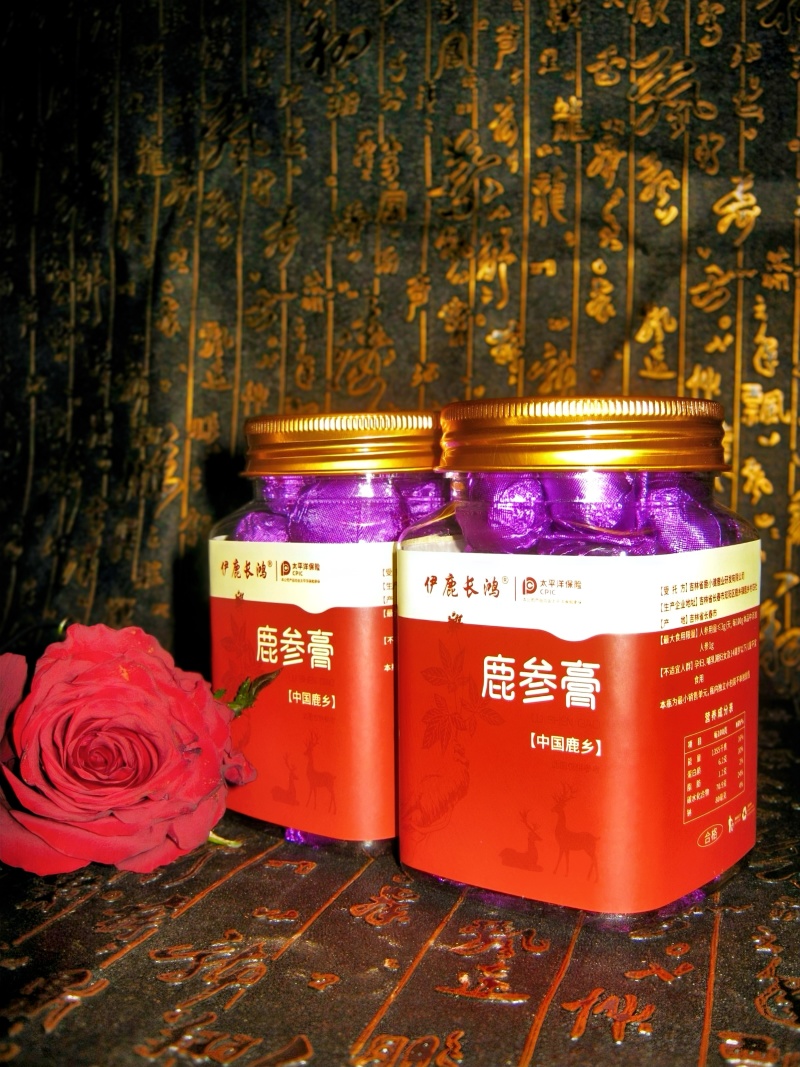 吉林双阳鹿乡鹿参膏女士专享梅花鹿鹿参膏