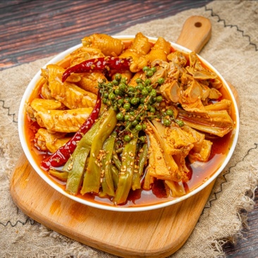 【熟食鸡】椒麻鸡肉大杂烩固形物≥60%,椒麻美味