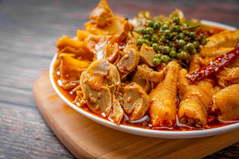 【熟食鸡】椒麻鸡肉大杂烩固形物≥60%,椒麻美味