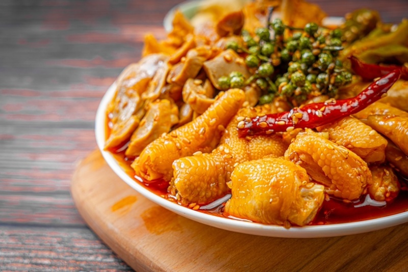 【熟食鸡】椒麻鸡肉大杂烩固形物≥60%,椒麻美味