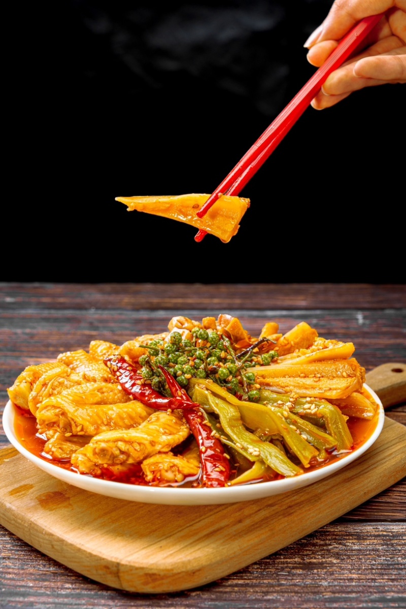 【熟食鸡】椒麻鸡肉大杂烩固形物≥60%,椒麻美味