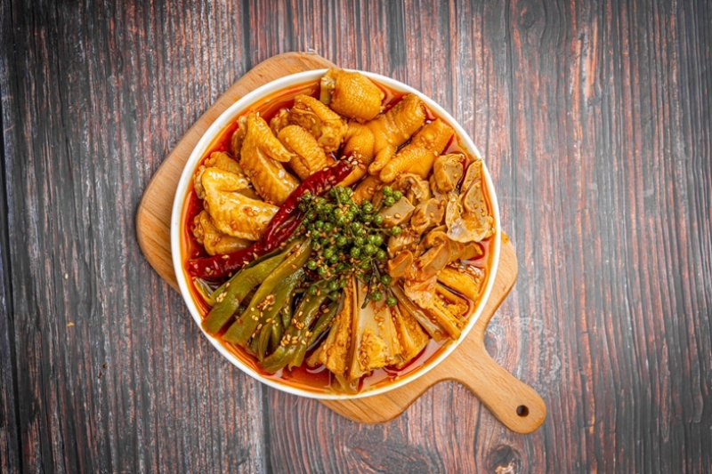 【熟食鸡】椒麻鸡肉大杂烩固形物≥60%,椒麻美味