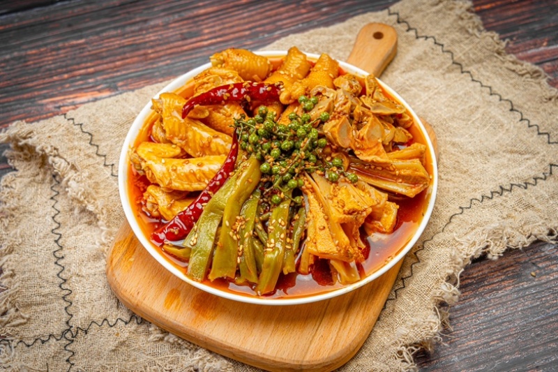 【熟食鸡】椒麻鸡肉大杂烩固形物≥60%,椒麻美味