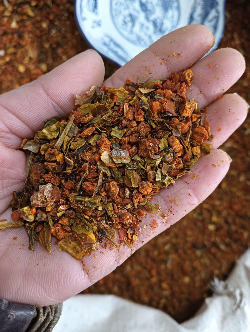 栀子米栀子碎实物实拍批发各种中药材量大优惠