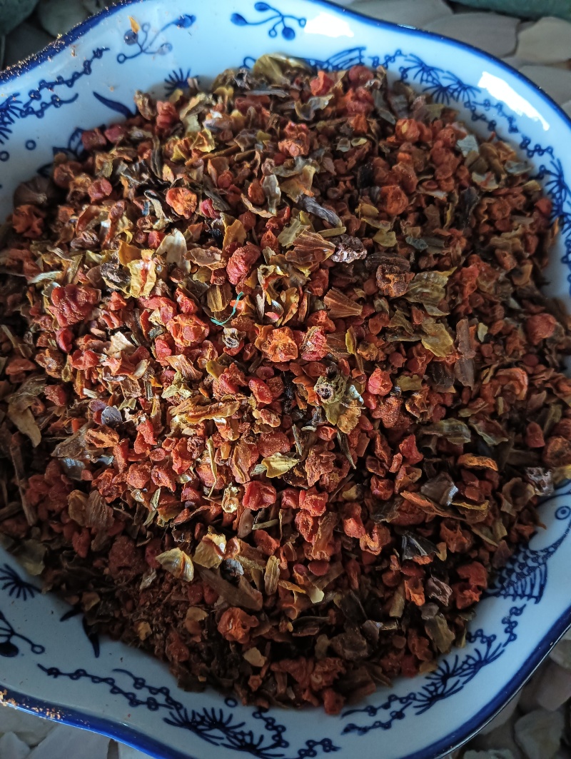 栀子米栀子碎实物实拍批发各种中药材量大优惠