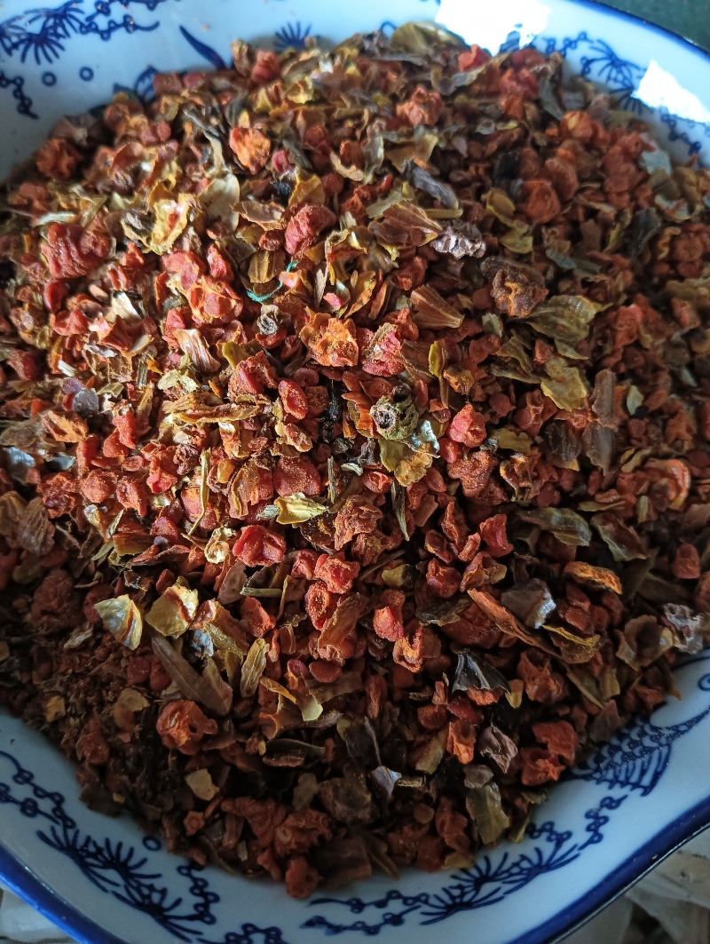 栀子米栀子碎实物实拍批发各种中药材量大优惠