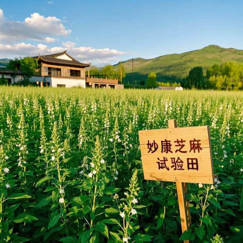 妙康芝麻颗粒饱满出油率高质量保障