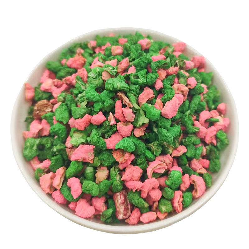 河北灵寿县染色玉米芯纳米香石颗粒，箱包填充白色玉米芯