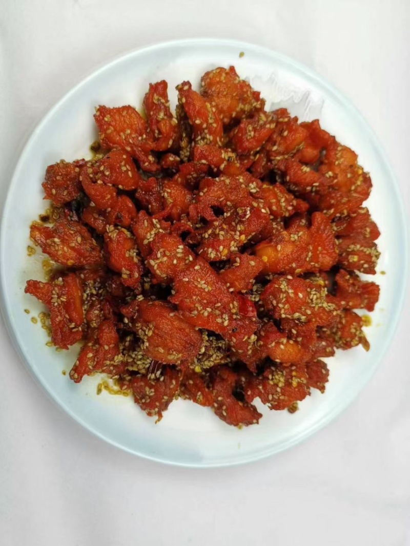 芝麻鸡肉块，全熟鸡肉块，适合各类餐饮行业朋友