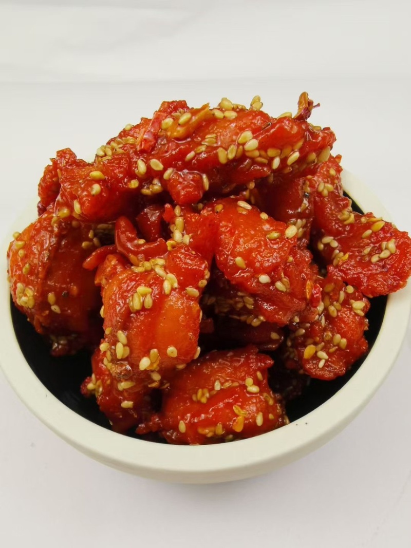芝麻鸡肉块，全熟鸡肉块，适合各类餐饮行业朋友