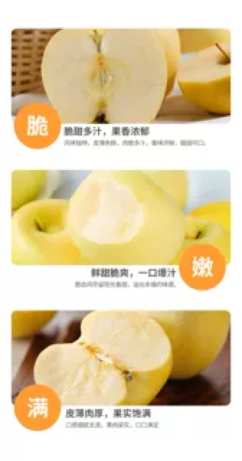 山东奶油富士苹果