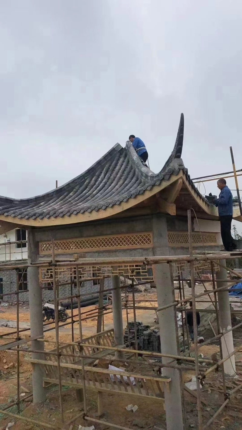 青瓦古建瓦