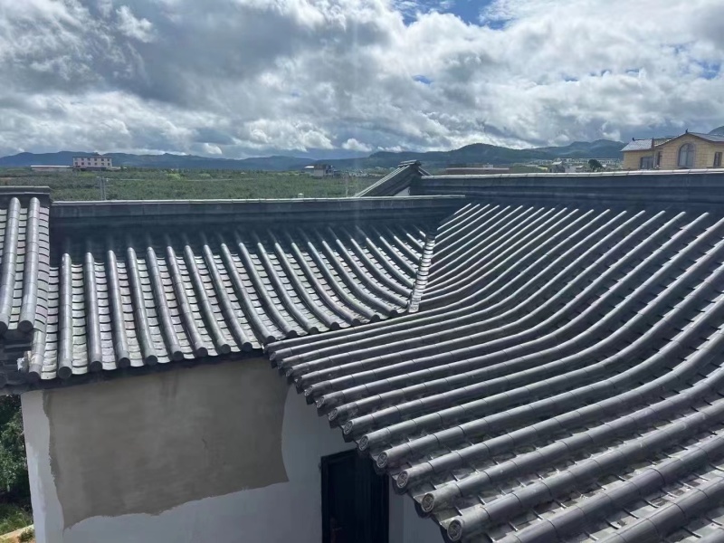 青瓦古建瓦