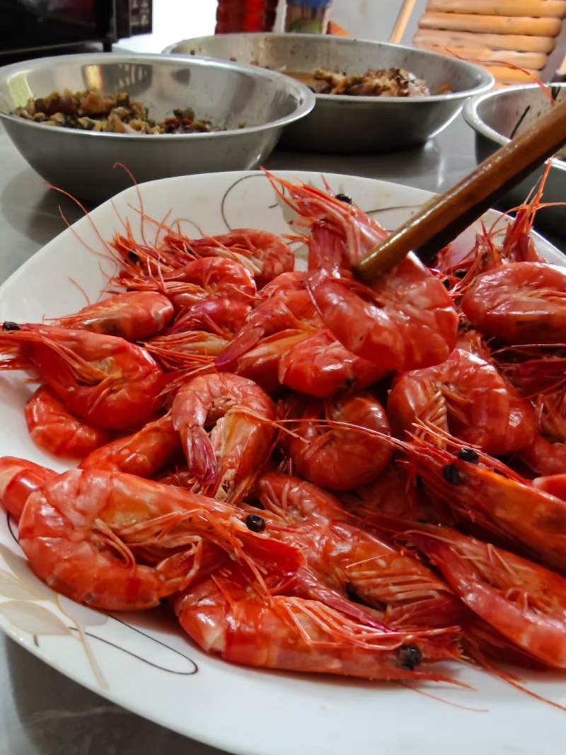 小红虾，餐饮店特别好卖，价格便宜！毛利高！别名:小红虾
