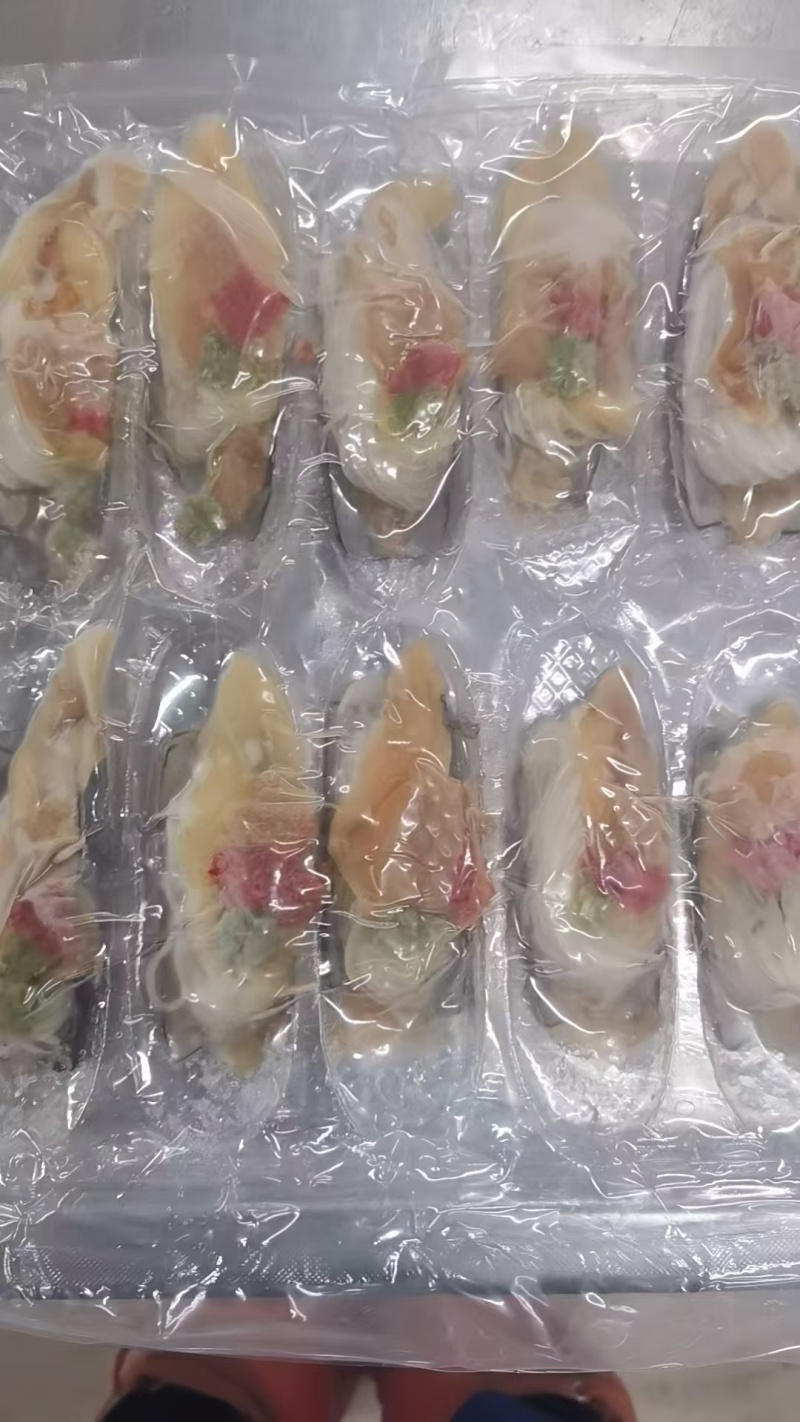 蒜蓉粉丝蛏子500g